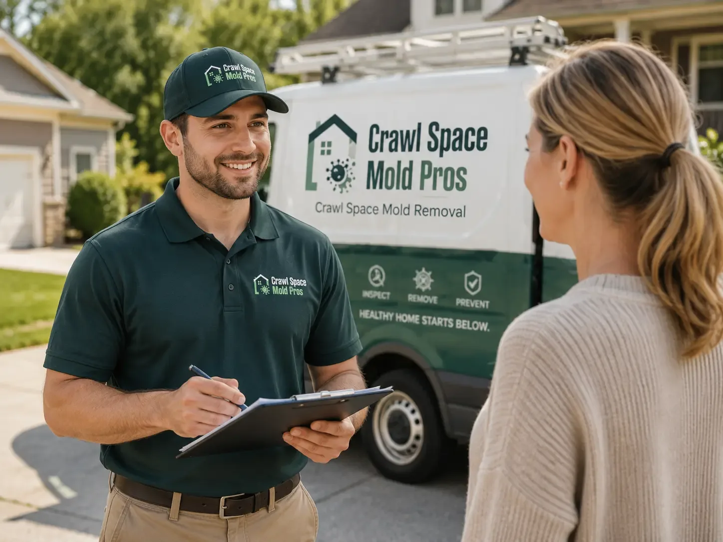 Crawl Space Mold Removal New Point, IN FAQs